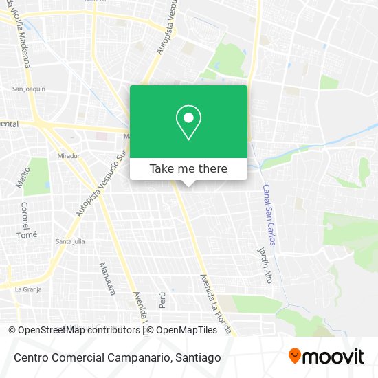 Centro Comercial Campanario map