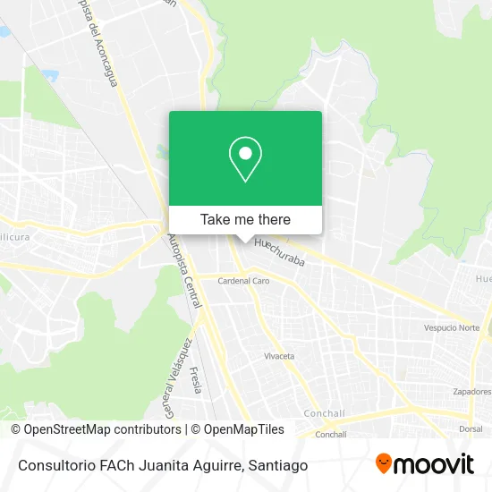 Consultorio FACh Juanita Aguirre map