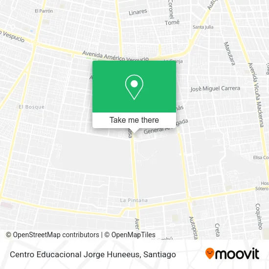Centro Educacional Jorge Huneeus map