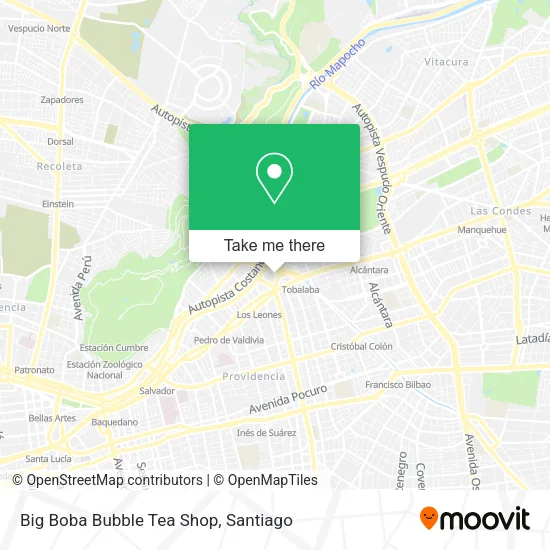Big Boba Bubble Tea Shop map