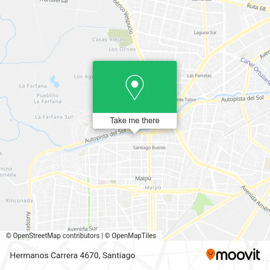 Hermanos Carrera 4670 map