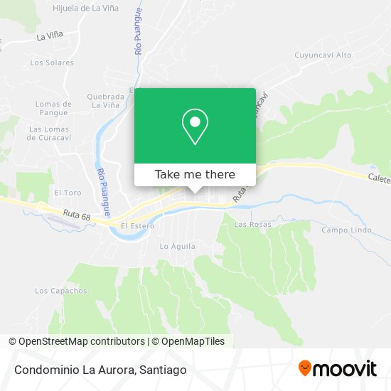 Condominio La Aurora map
