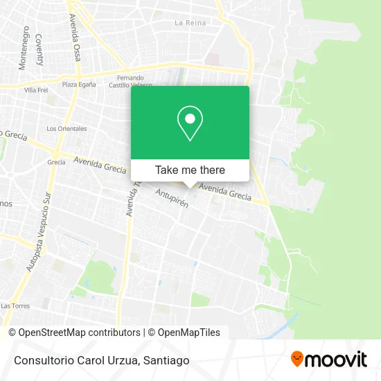 Consultorio Carol Urzua map
