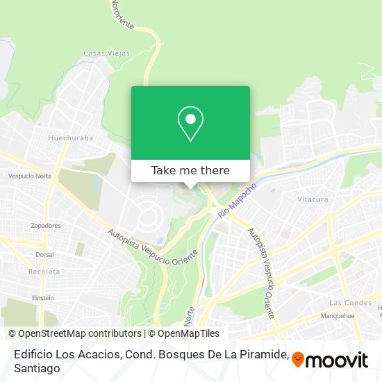 Edificio Los Acacios, Cond. Bosques De La Piramide map