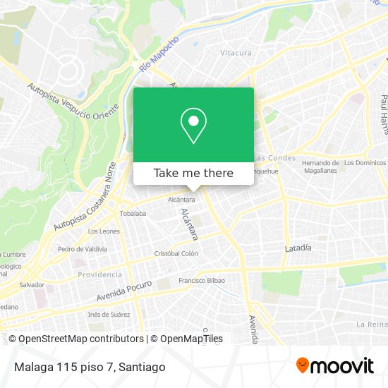 Malaga 115 piso 7 map