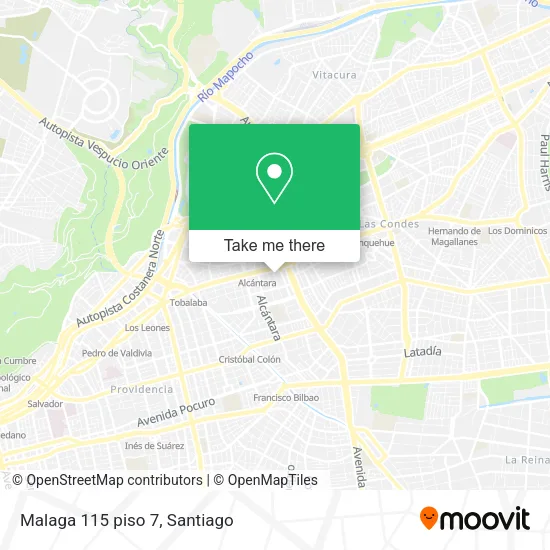 Malaga 115 piso 7 map