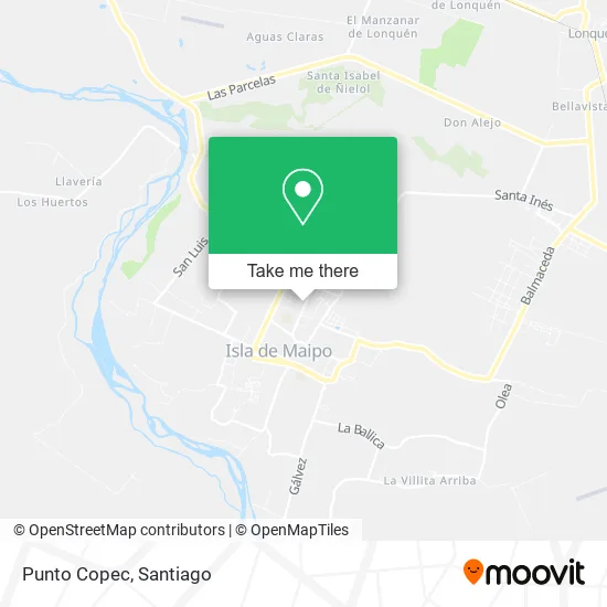 Punto Copec map