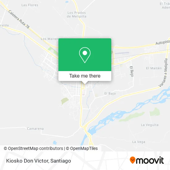 Kiosko Don Víctor map