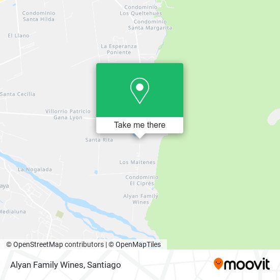 Alyan Family Wines map