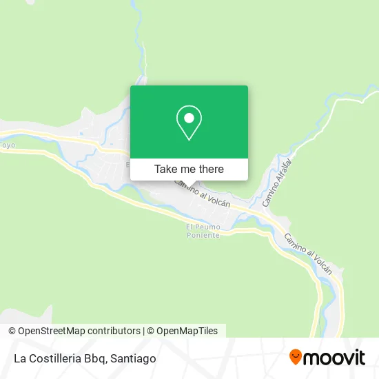 La Costilleria Bbq map