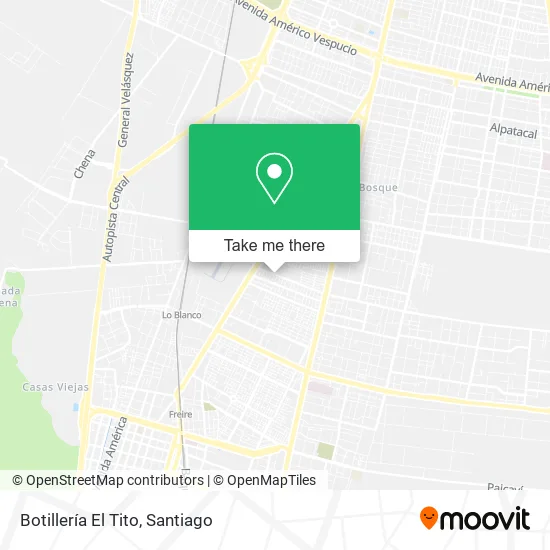 Botillería El Tito map