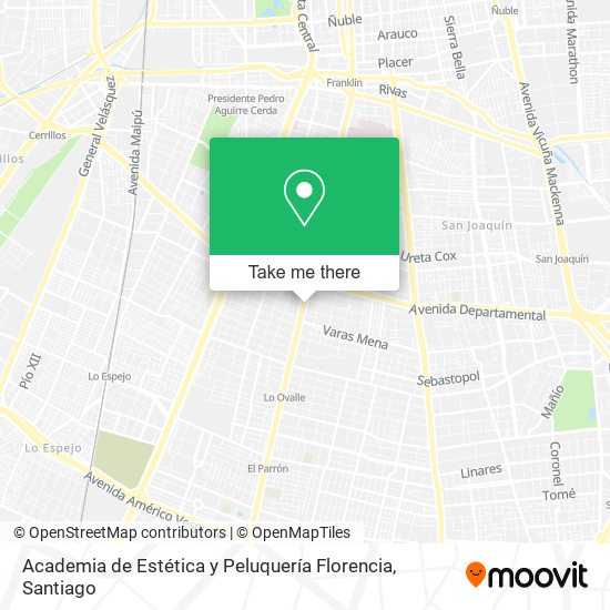 Academia de Estética y Peluquería Florencia map