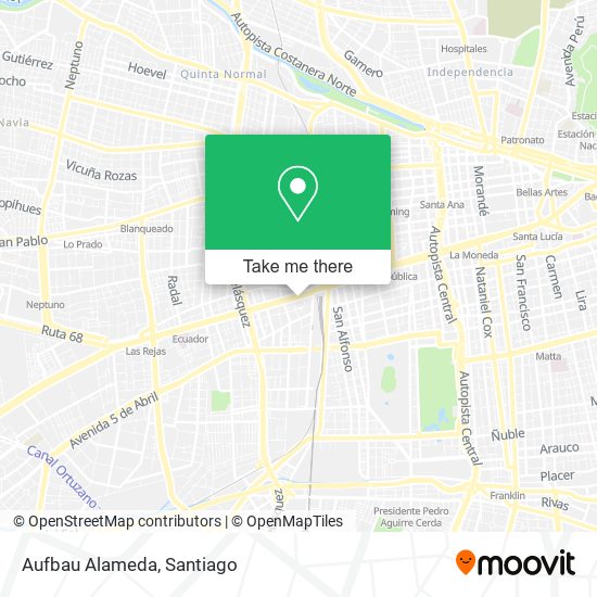 Mapa de Aufbau Alameda