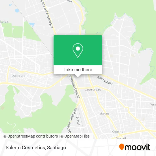 Salerm Cosmetics map