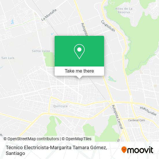 Mapa de Técnico Electricista-Margarita Tamara Gómez
