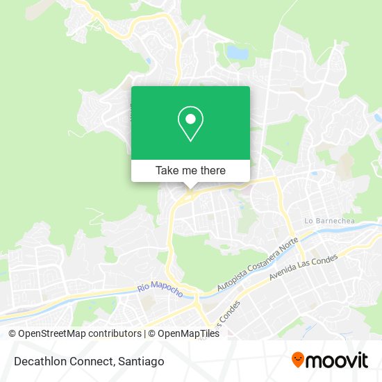Decathlon Connect map