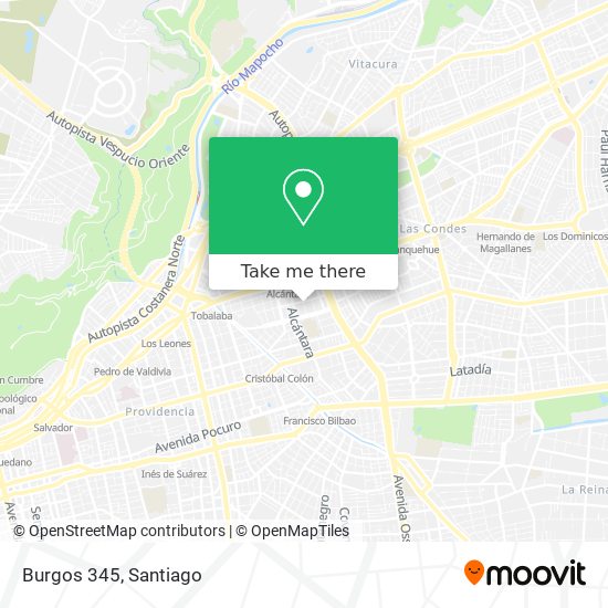 Burgos 345 map