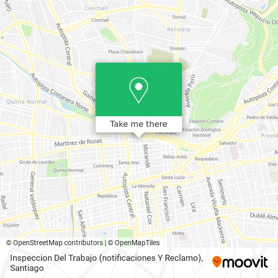 Mapa de Inspeccion Del Trabajo (notificaciones Y Reclamo)