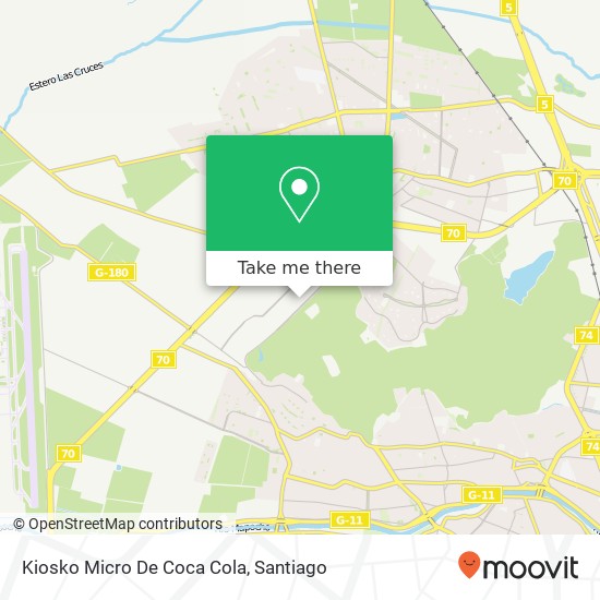 Kiosko Micro De Coca Cola map