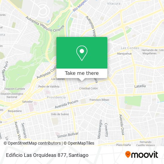 Edificio Las Orquídeas 877 map