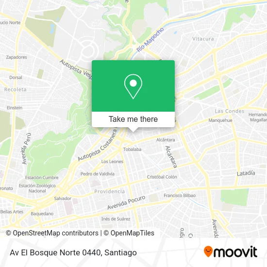 Av El Bosque Norte 0440 map