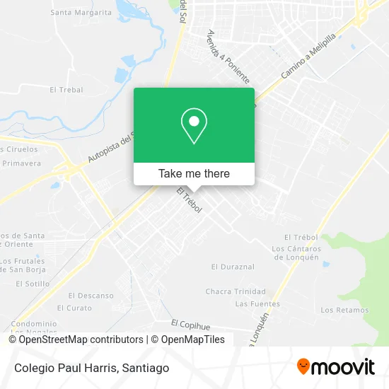 Colegio Paul Harris map