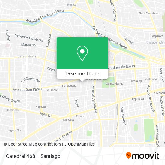 Catedral 4681 map