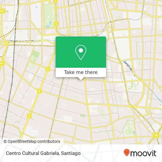 Centro Cultural Gabriela map