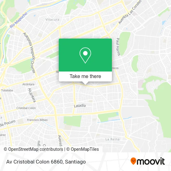 Av Cristobal Colon 6860 map