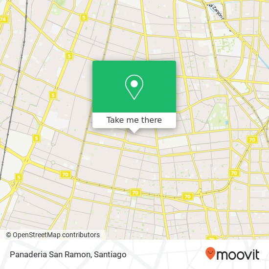 Panaderia San Ramon map