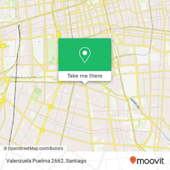 Valenzuela Puelma 2662 map