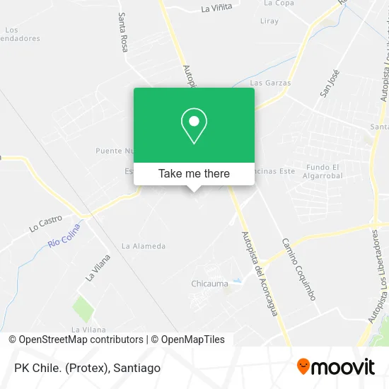 PK Chile. (Protex) map
