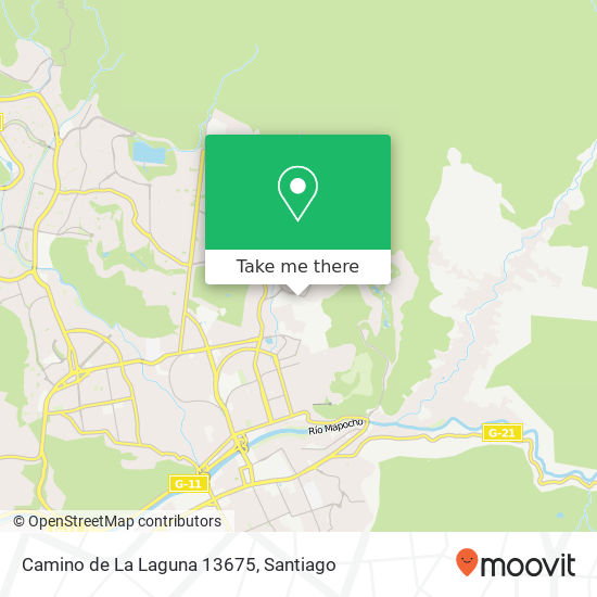 Camino de La Laguna 13675 map