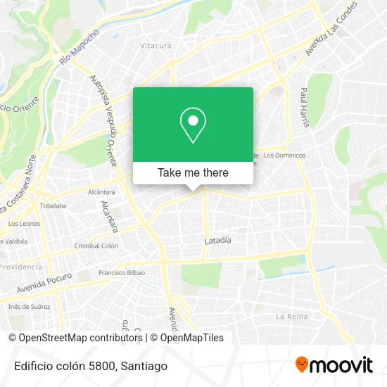 Edificio colón 5800 map
