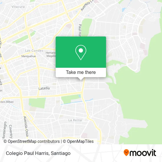 Colegio Paul Harris map