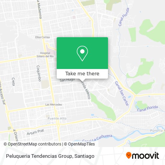 Peluqueria Tendencias Group map