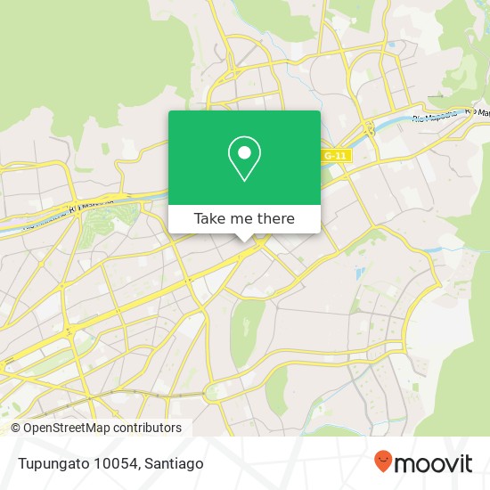 Mapa de Tupungato 10054