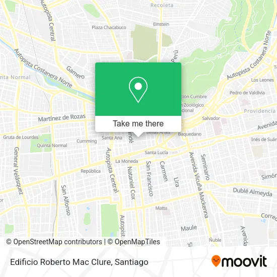 Edificio Roberto Mac Clure map