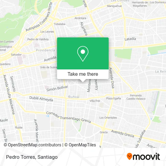 Pedro Torres map