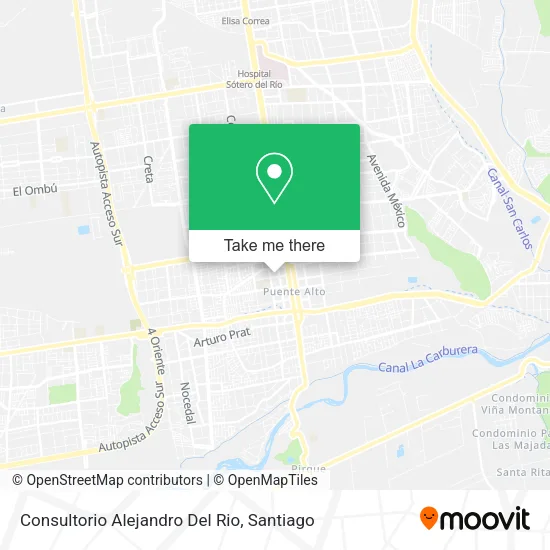 Consultorio Alejandro Del Rio map