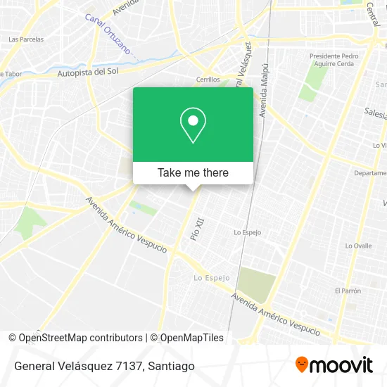 General Velásquez 7137 map