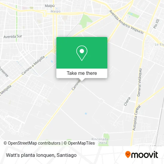 Watt's planta lonquen map