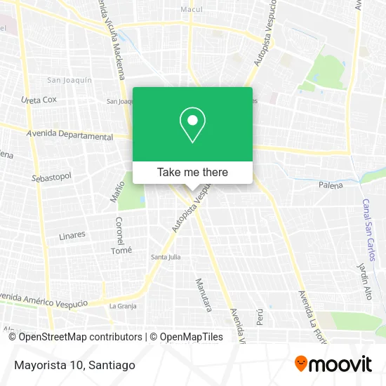 Mayorista 10 map