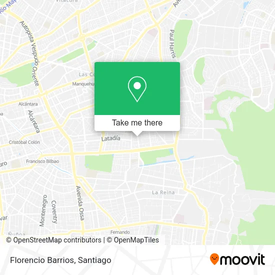 Florencio Barrios map