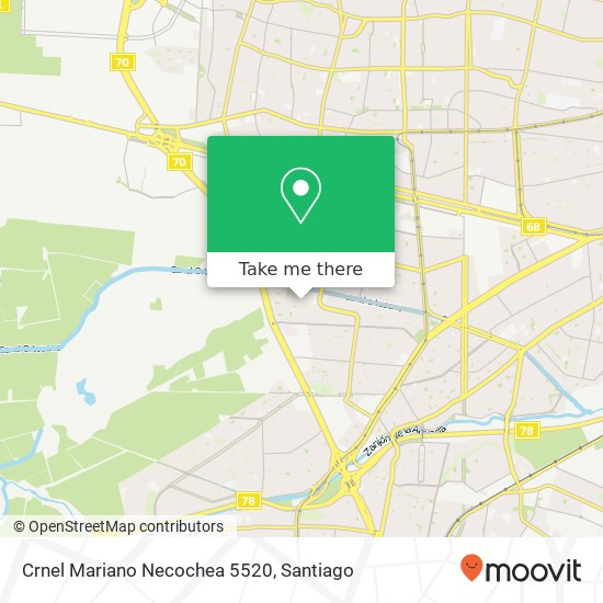 Crnel Mariano Necochea 5520 map