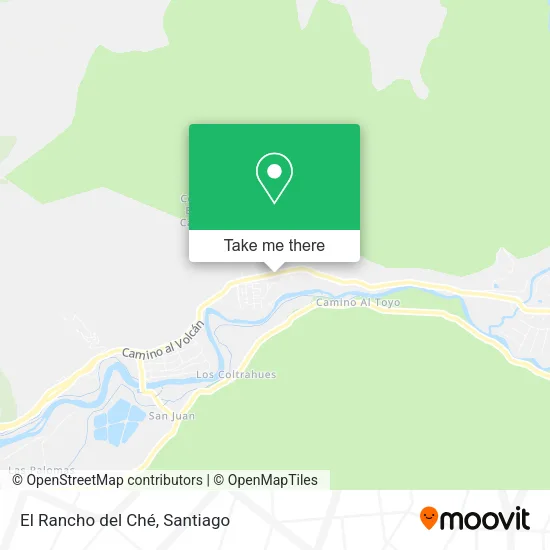 El Rancho del Ché map