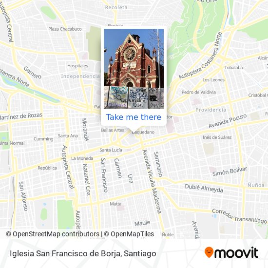 Iglesia San Francisco de Borja map