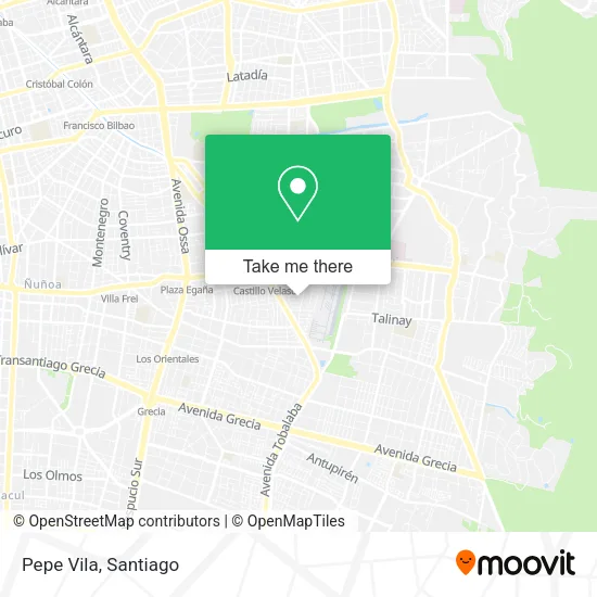 Pepe Vila map
