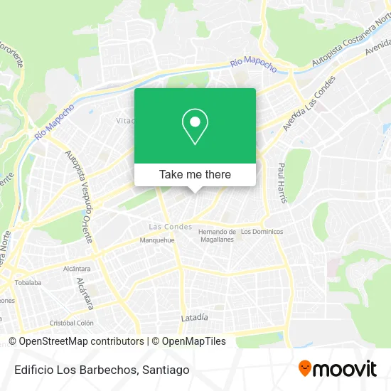 Edificio Los Barbechos map