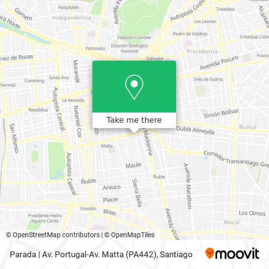 Parada | Av. Portugal-Av. Matta (PA442) map